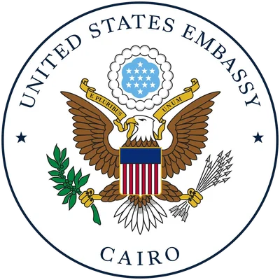 U.S. Embassy Cairo logo – American diplomatic mission in Egypt